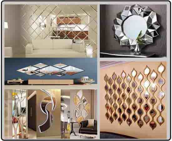 نصب آینه های دکوراتیو